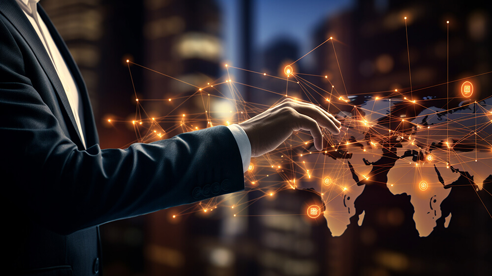 Financial infrastructure representing Finartha's mission